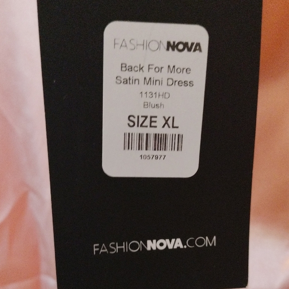 Fashion Nova Back For More Satin Mini Dress - Picture 6 of 11